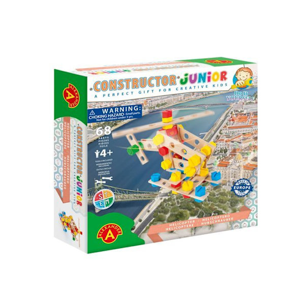 Alexander Toys - Constructor Junior - Helikopter Beige