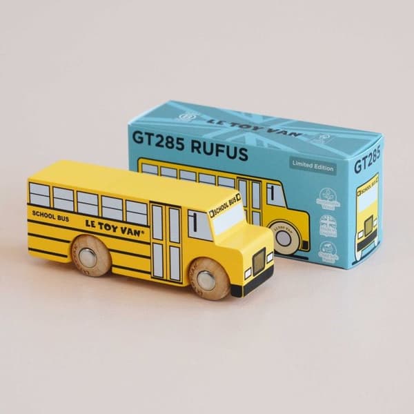 Le Toy Van - Skolebus Rufus No 47 - PETIT JOUR Gul