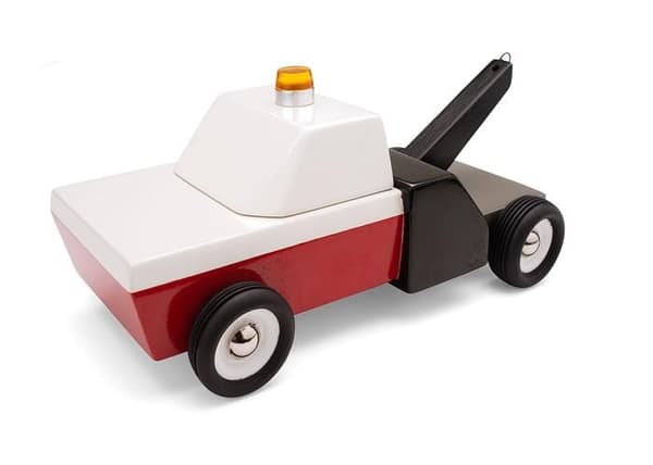 Candylab Toys - Bugserbil - Towie - DAM Röd