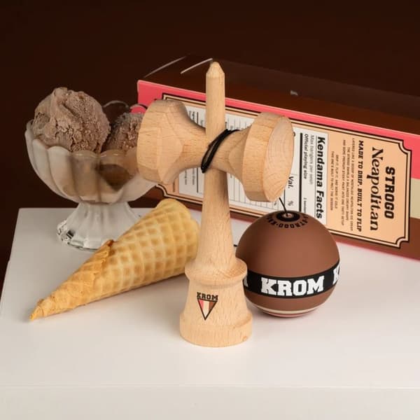 KROM Kendama - Krom Kendama Strogo Neapolitan Suklaa - KROM brun