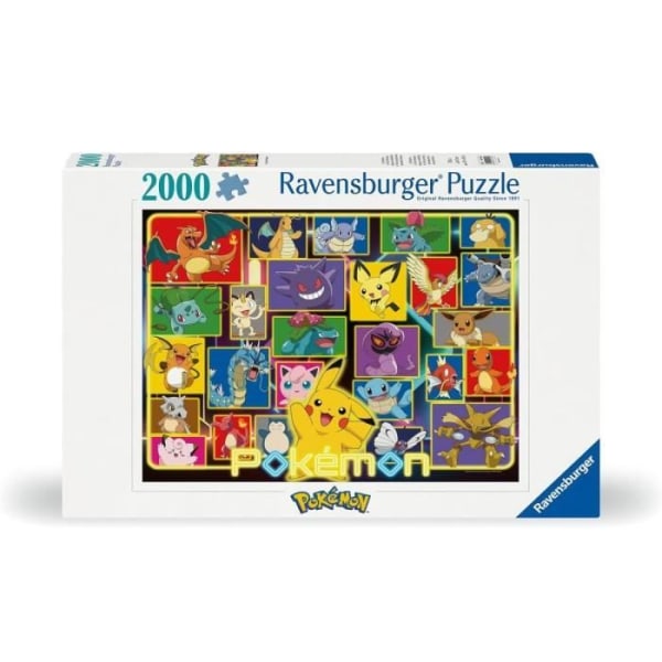 Ravensburger - Luminous Pokémon Puzzle 2000 st