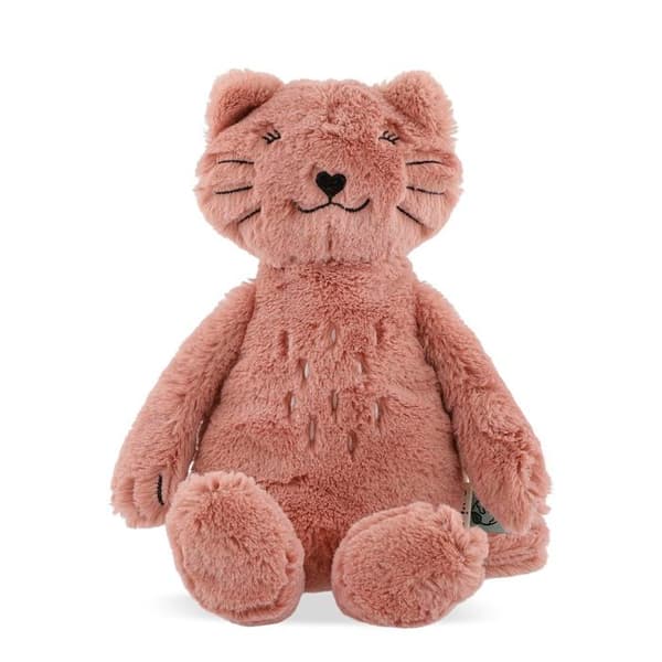 Plys - TRIXIE - Fru Kat - 25 cm - Genanvendt polyester - Lyserød Ros