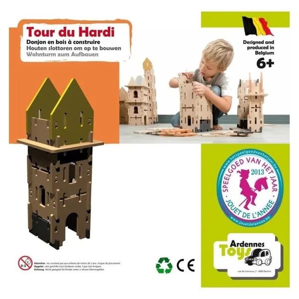 Ardennes Legetøj - Tour du Hardi Beige