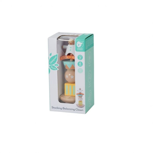 Classic World - Stacking Clown Tumbler - TOOPIZ Orange