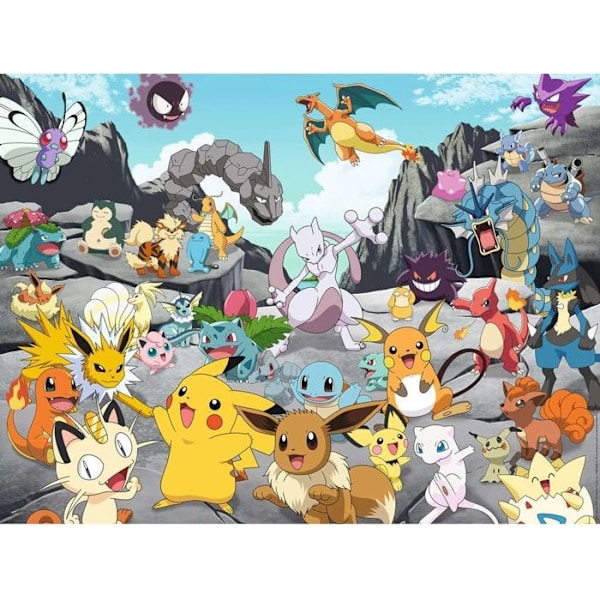 Pokémon Classics 1500 bitars pussel - Ravensburger - Pussel för vuxna från 14 år och uppåt Flerfärgad