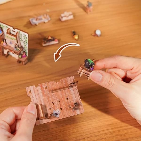 Cartartem - Mini Bokhörna Alkemiateljé - CENGO Grön