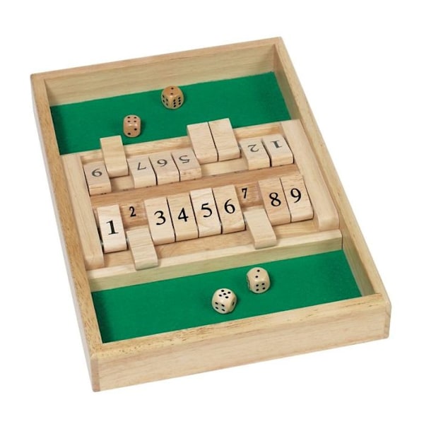 Noppapeli - Sulje laatikko - GOKI - 2 pelaajaa tai enemmän - 15 min - Sekapeli Beige och grön
