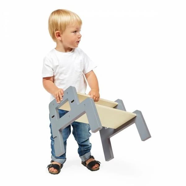 Utkikstårn Beige och flerfärgad