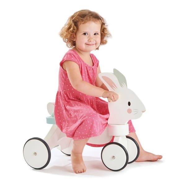 Draisienne med 4 Hjul Junior Hvid - Tender Leaf Toys - Loopcykel Vit