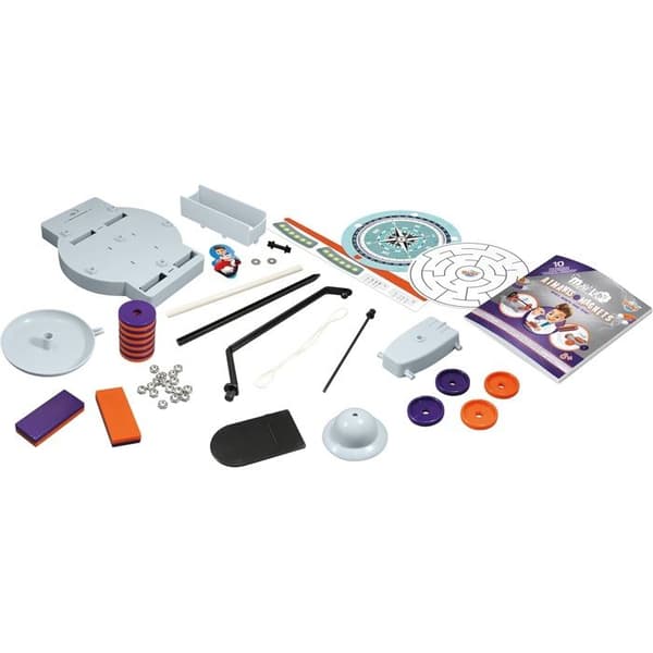 Mini vetenskapligt laboratorium Magneter Violett
