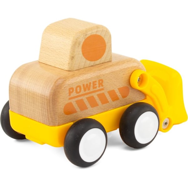 Miniatuuri ajoneuvo - Ulysse - Routoudou - Mini kuormaaja - 14 cm - Äänitehosteet ja valotehosteet Gul