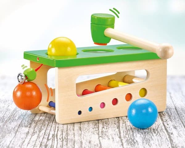Selecta - Battino hammer-spil - SCHMIDT Grön