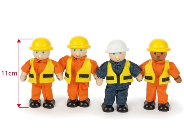 arbejderkasse Orange, gult och blått