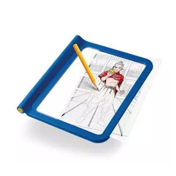 KIDYDRAW PRO - Valoisa piirustustabletti - manga Blå