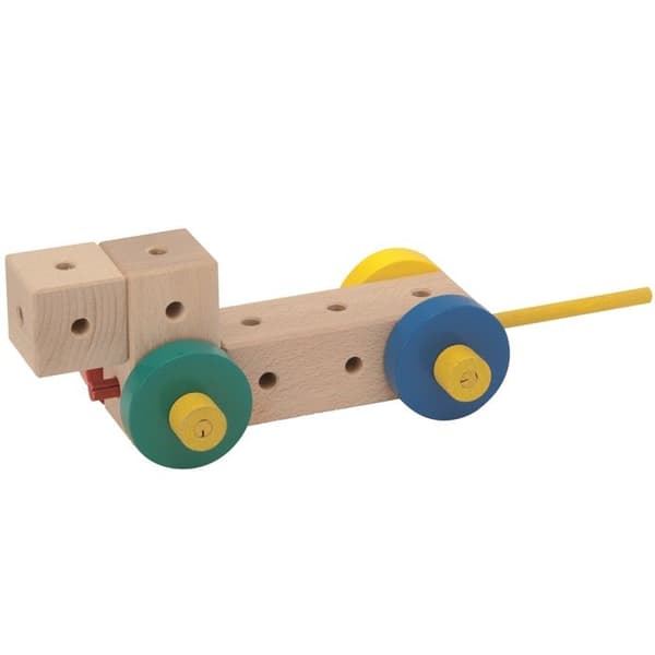 Byggelegetøj 34 dele beige