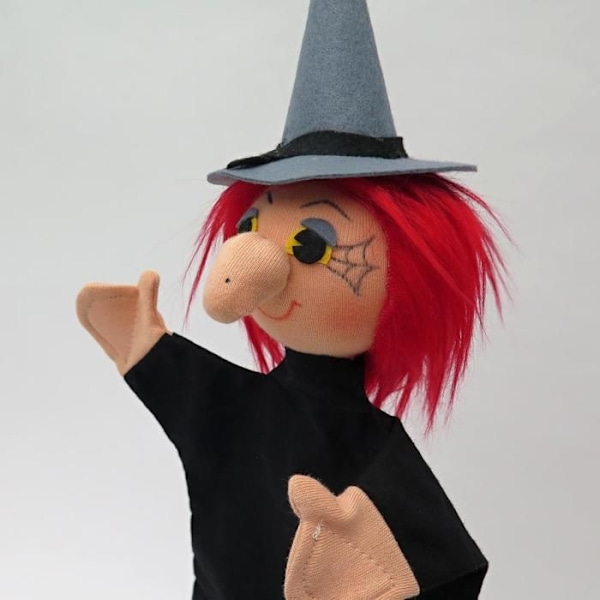 Mú - Black Witch Puppet - MORAVSKA USTREDNA BRNO Svart