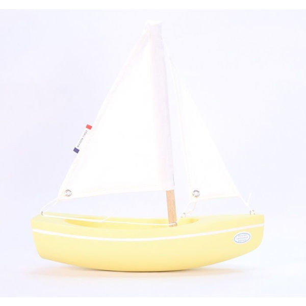 Maison Tirot - Le Sloop båt gul 21cm - TIROT Gul