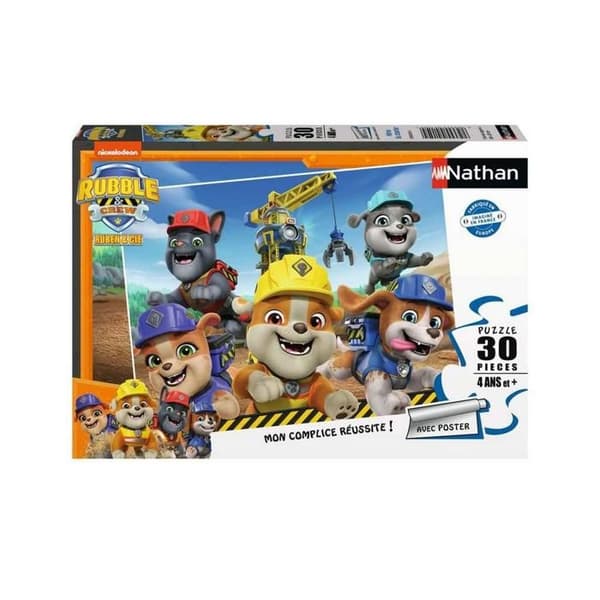 Palapeli 30 kappaletta - Työmaan sankarit Rubble Vit