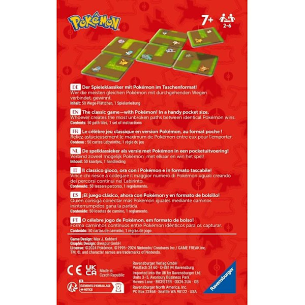 Ravensburger labyrint brädspel Röd