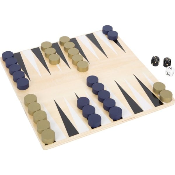 Pieni jalkayhtiö - Shakki ja Backgammon Gold Edition - LEGLER Beige
