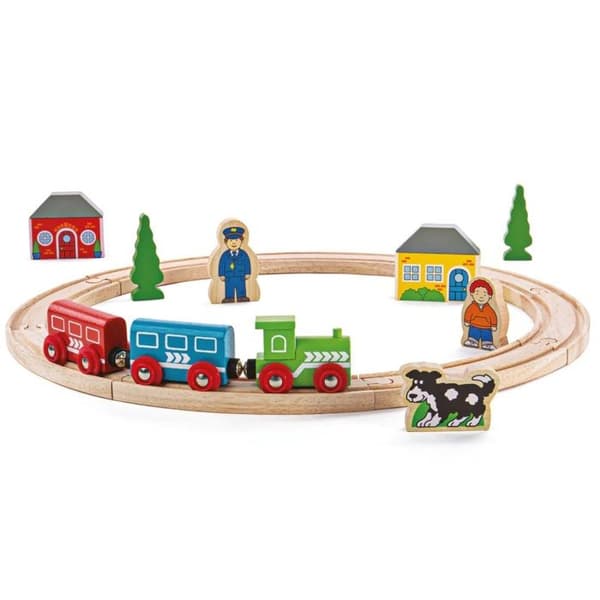 BIGJIGS BIBJT010 Mid Primer Tren Sæt beige