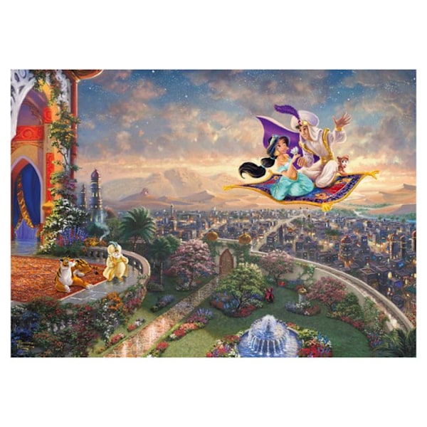 Palapelit - SCHMIDT SPIELE - Disney, Aladdin - 1000 palaa Flerfärgad