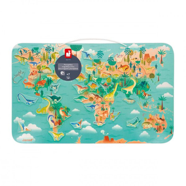 DINO PLANISPHERE DINO Flerfärgad