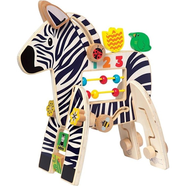 Manhattan Toy - Safari-seikkailu Zebra-lelu Beige