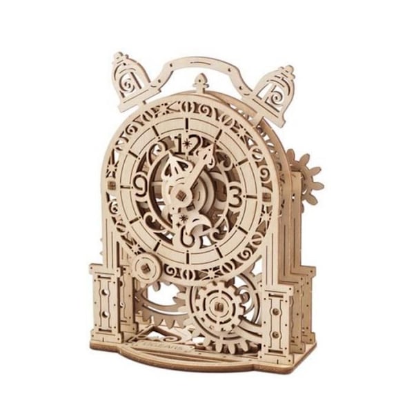 Trämodell - UGEARS - Vintage väckarklocka - Beige - Blandat - 8 år gammal - Barn Beige