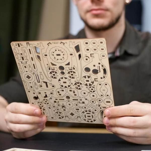 Træmodel: Mini Steampunk ubåd