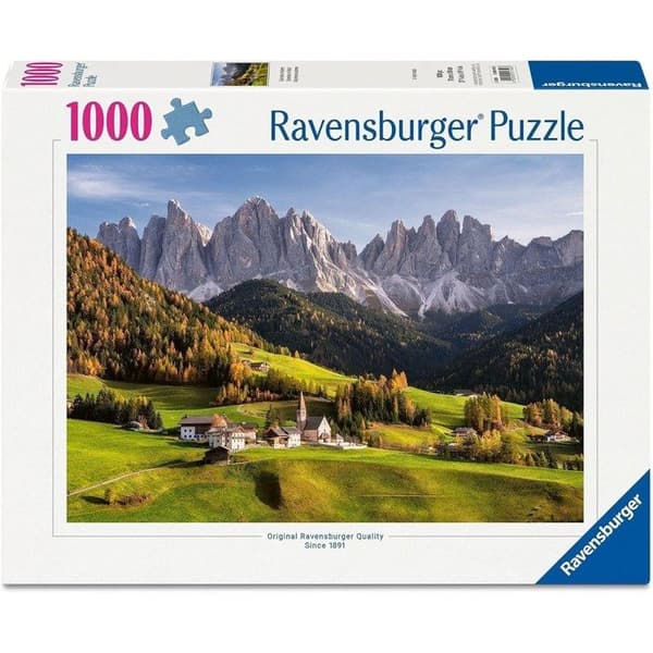 Ravensburger - Palapeli Dolomiitit syksyllä 1000 kpl Vit