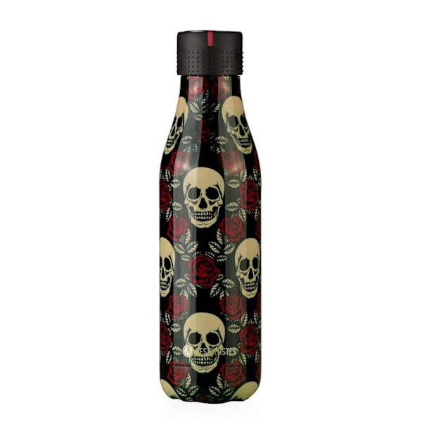 Isolerava pullo - LES ARTISTES PARIS - Bottle'up - 50 cL - Kaksoisseinämä INOX - Kuolemanpää Rosa