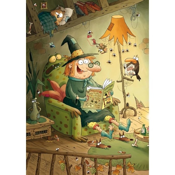 Puzzle Michèle Wilson - Gorbine ja Monstrocalm - WILSON PELIT Flerfärgad
