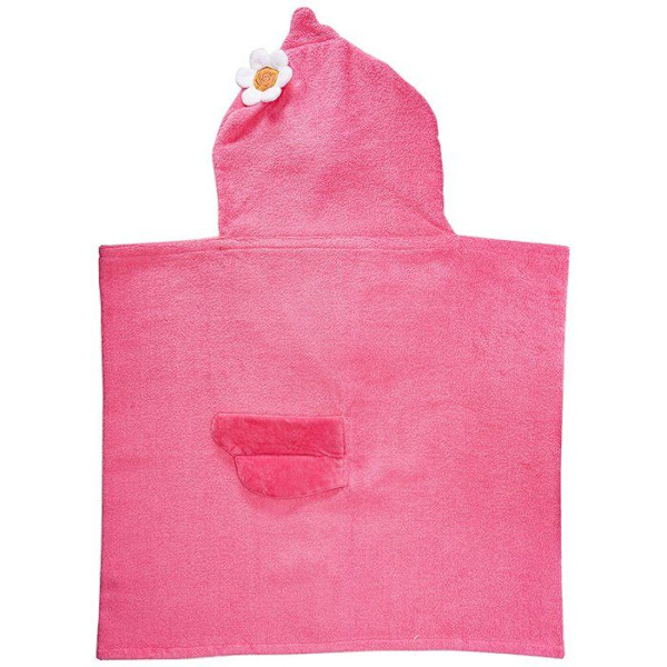 Zoocchini - Badhandduk för barn - Franny the Flamingo - ELEMENT FÖR BARN Rosa