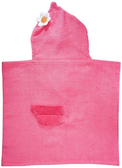 Zoocchini - Børnehåndklæde - Franny flamingoen - ELEMENTS FOR KIDS Rosa