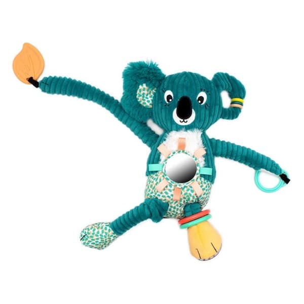 Sanse legetøj - LES DÉGLINGOS - Berlingos koala - Multiactivitet nomade - Genanvendt polyester fyld - 12-24 måneder Blå