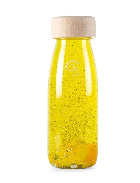 Keltainen aistipullo - Petit Boum Gul
