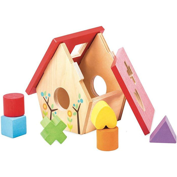 Le Toy Van Petilou My little birdhouse - Muotolaatikko Röd