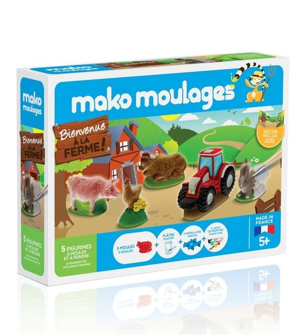 Mako Moulages - luk 6 forme Rød