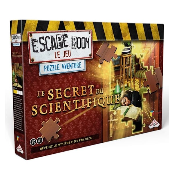 Brädspel - RIVIERA GAMES - Puzzle Escape - The Scientist's Secret - Vuxen - Flerfärgad - 60 min Flerfärgad