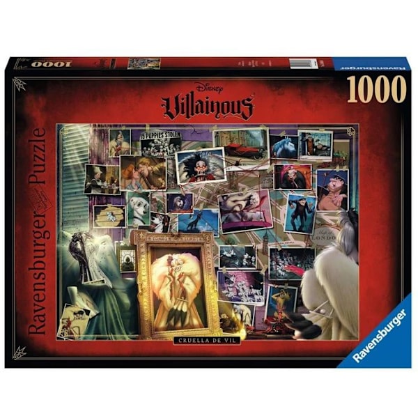 Ravensburger - Palapeli Cruella d'Enfer 1000 palaa