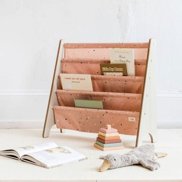 3 Sprouts - Terrazzo savi lasten kirjasto - ELEMENTIT KIDS Rosa