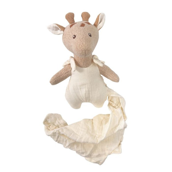 Leonie giraffi Doudou tasku beige