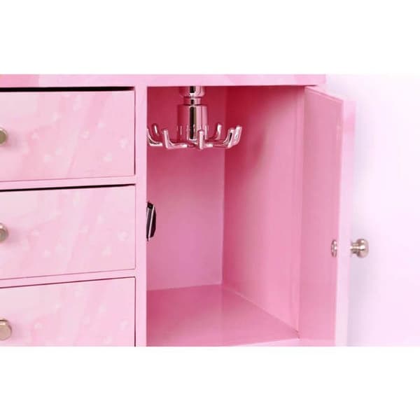Musikkommode - TROUSSELIER - S237000 - Ballerina - Rosa - Barn rosa och vitt