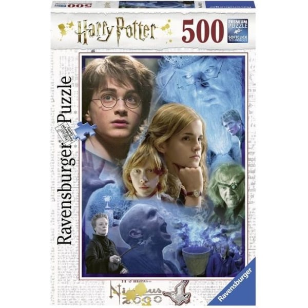 Ravensburger Harry Potter på Hogwarts 500 bitars pussel för vuxna från 12 år och uppåt