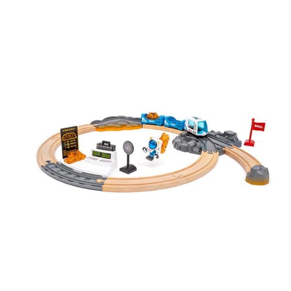 Junarata - BRIO - 36153 - 23 osaa - Avaruusaihe - Alkaen 3 vuotta Blå