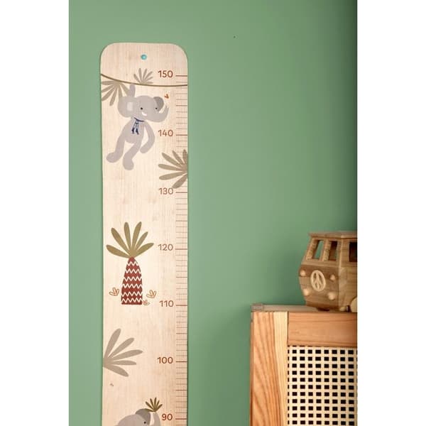 Maïlou Tradition - Træmåler Elefant jungle - DOUDOU ET COMPAGNIE beige