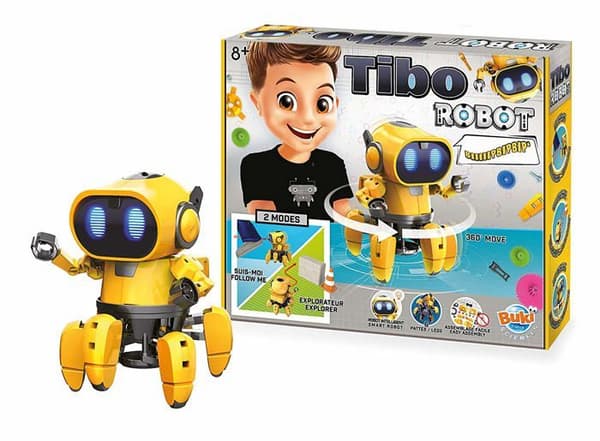 Buki - Robot tibo - Fra 8 år Flerfärgad