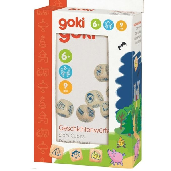 Goki - Historietärning - GOLLNEST & KIESEL Vit