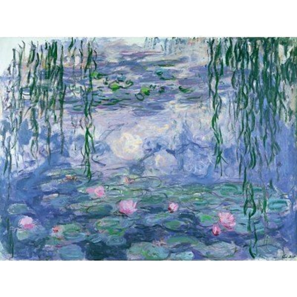 Palapeli 250 kappaletta - Monet: Nymphae & Weeping Willows